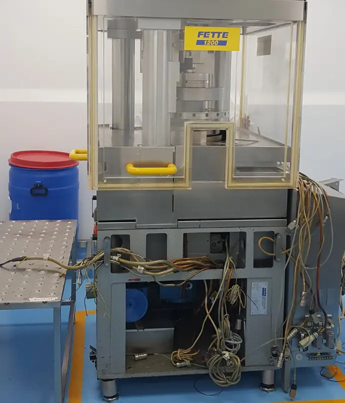 Maquina después de overhaul